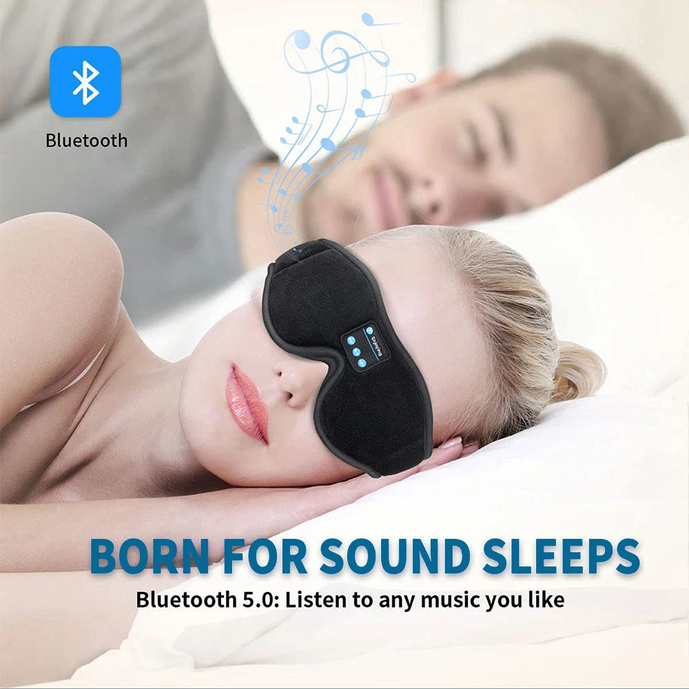 Bluetooth Sleep Headphones 3D Eye Mask