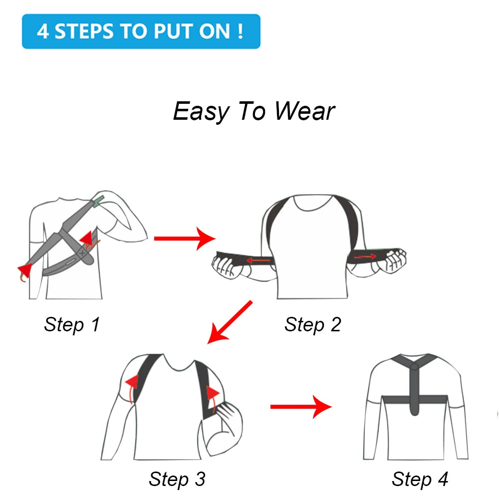 Adjustable Posture Corrector - WellnessNook