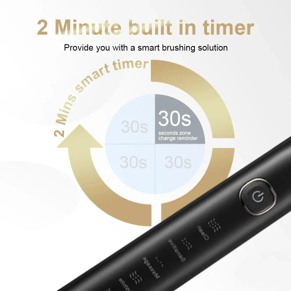 Smart Sonic Electric Toothbrush: Sarmocare S100