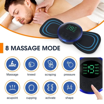 EMS Electric Neck Massager & Muscle Stimulator