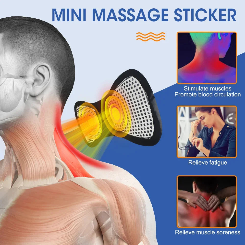 EMS Electric Neck Massager & Muscle Stimulator