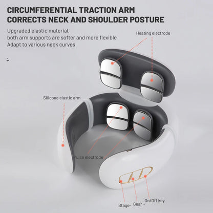 Intelligent Electric Neck Massager with Heating