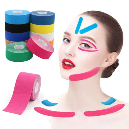 Kinesiology Tape Face & Neck Lifting