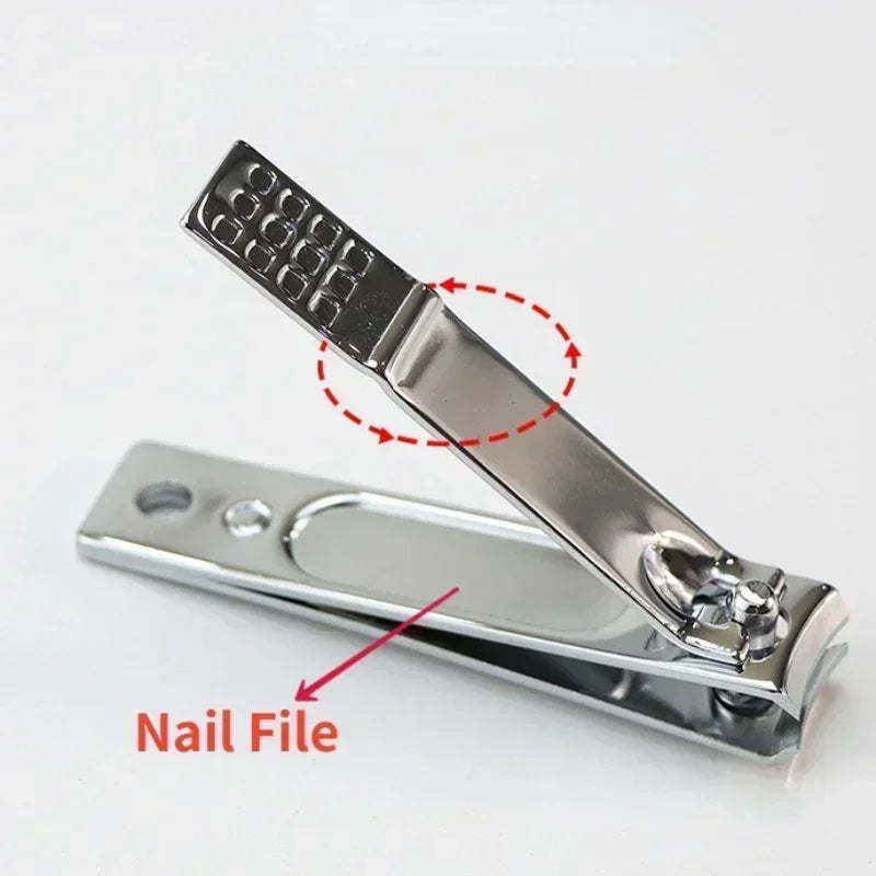 Splash-Resistant Thick Nail Clippers Set