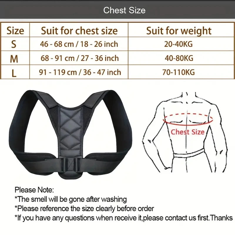 Adjustable Posture Corrector - WellnessNook