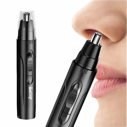 Rechargeable Black Electric Nose Hair Trimmer