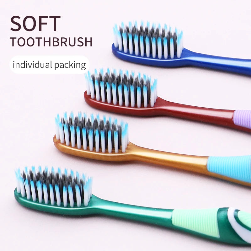 Adult Soft Bristle Toothbrush Pack