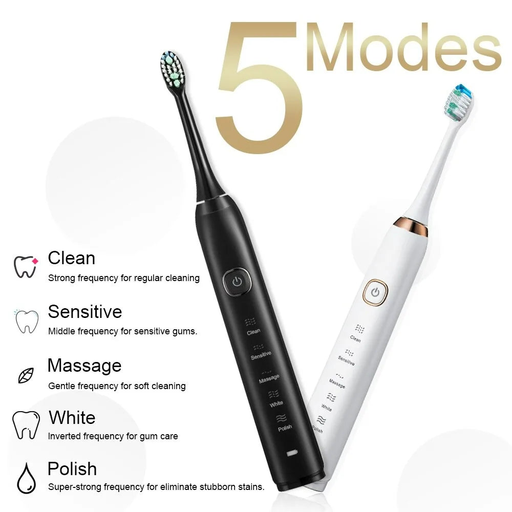 Smart Sonic Electric Toothbrush: Sarmocare S100