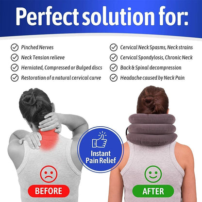 Cervical Neck Traction Device for Pain Relief