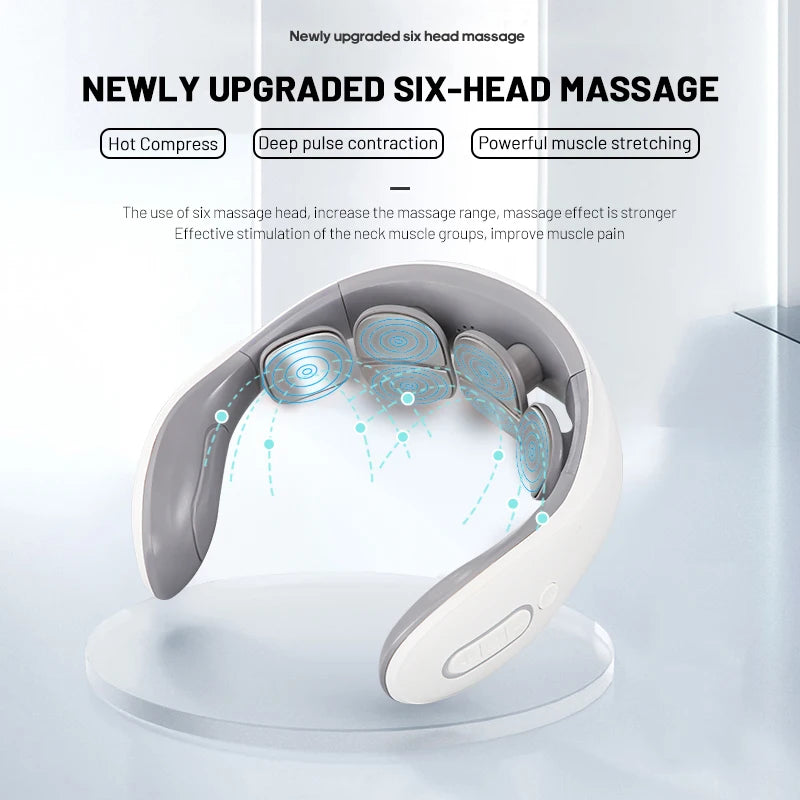 Intelligent Electric Neck Massager with Heating