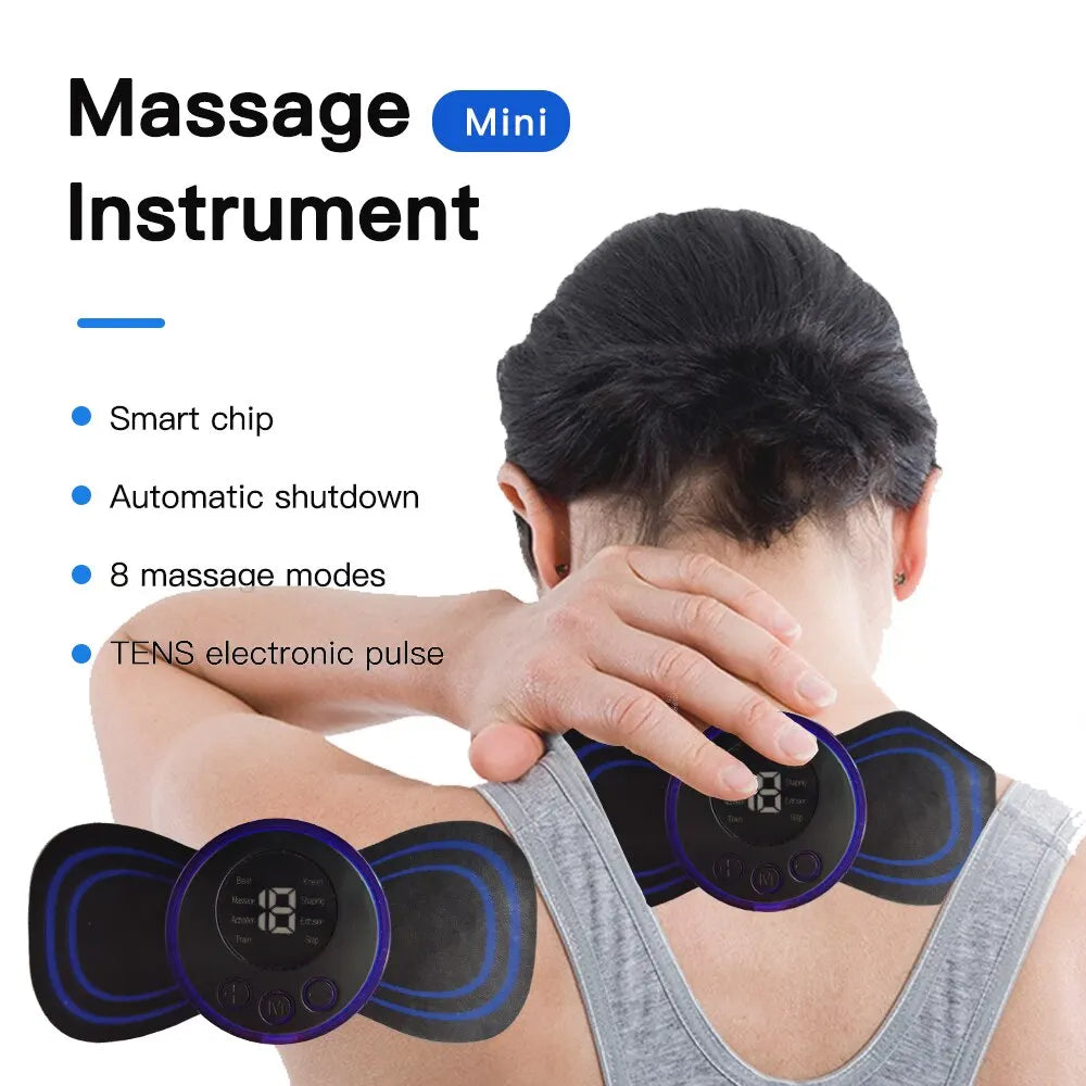 Mini Rechargeable Neck Massager - WellnessNook