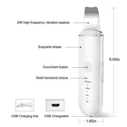 Ultrasonic Skin Scrubber for Blackhead Removal