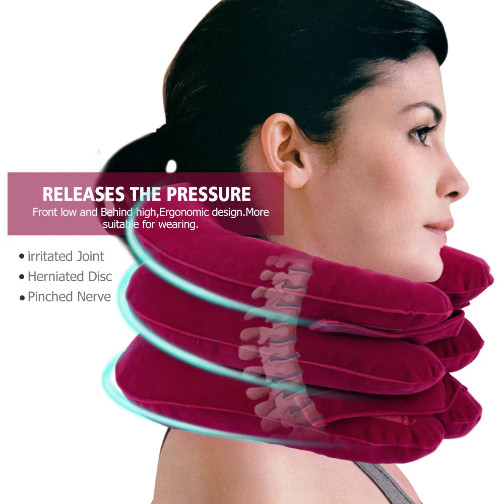 Cervical Neck Traction Device for Pain Relief