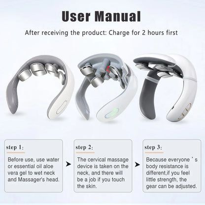 Intelligent Electric Neck Massager with Heating