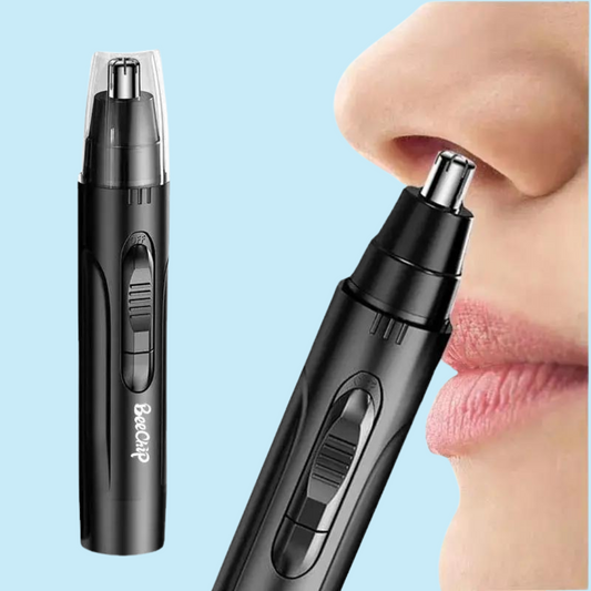 Rechargeable Black Electric Nose Hair Trimmer