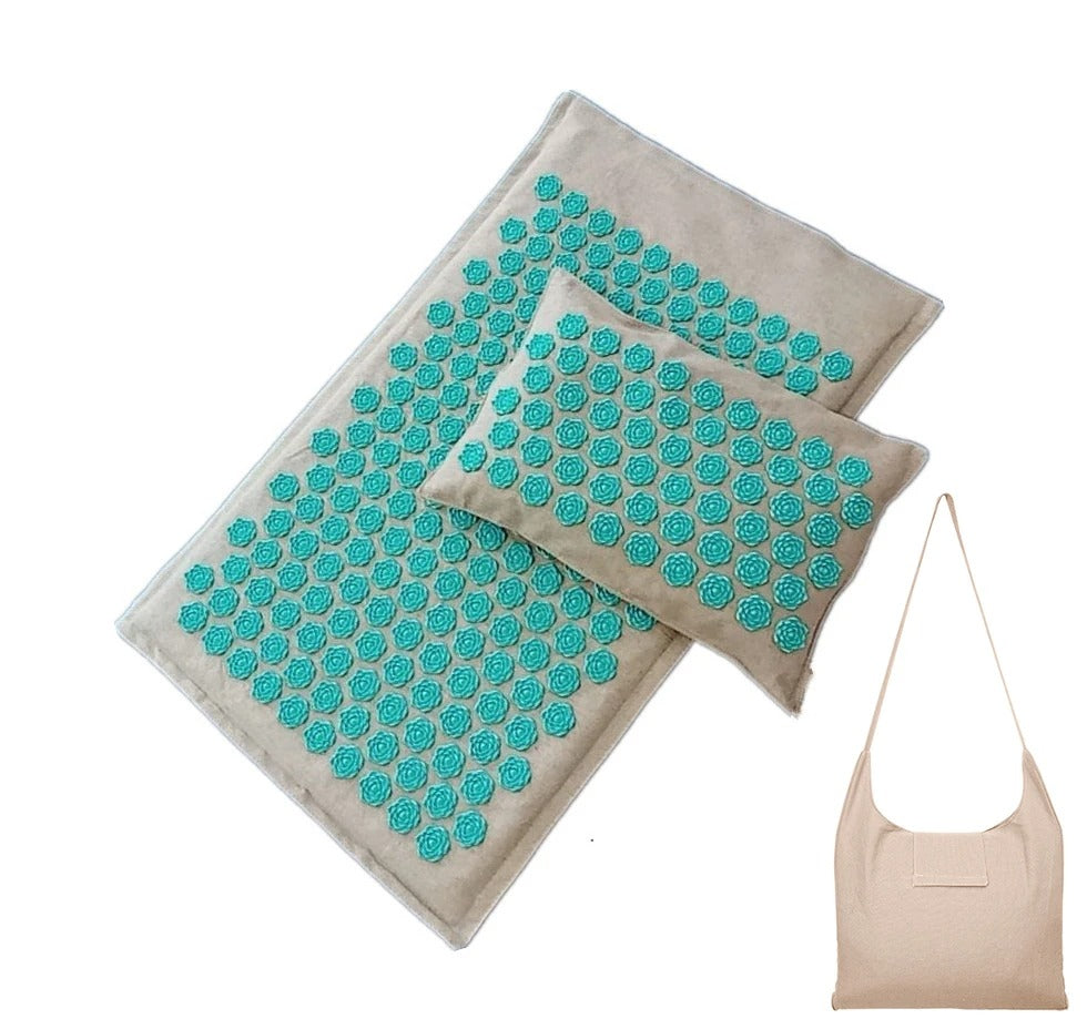 Acupressure Relaxation Mat + Pillow - WellnessNook