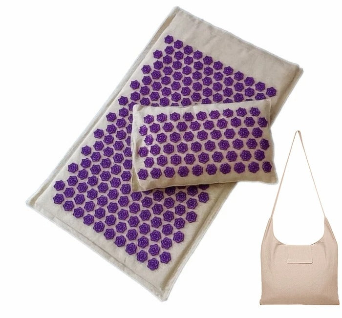 Acupressure Relaxation Mat + Pillow - WellnessNook